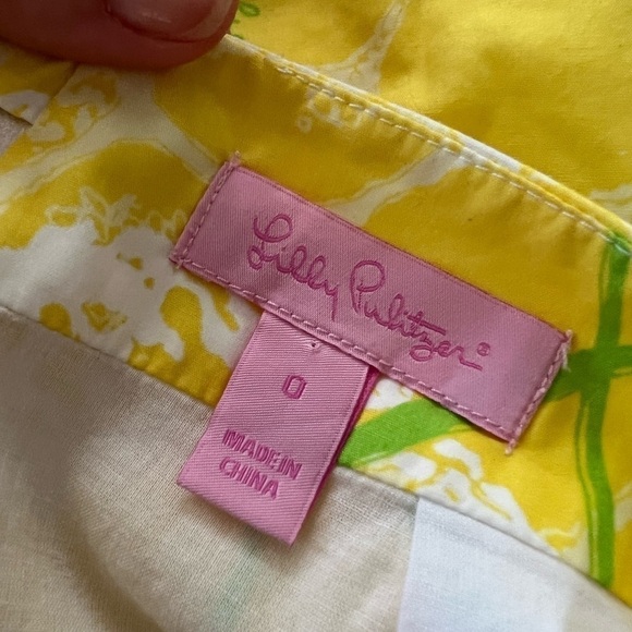 Lilly Pulitzer Dandelion Skirt - size 0 - Picture 6 of 7